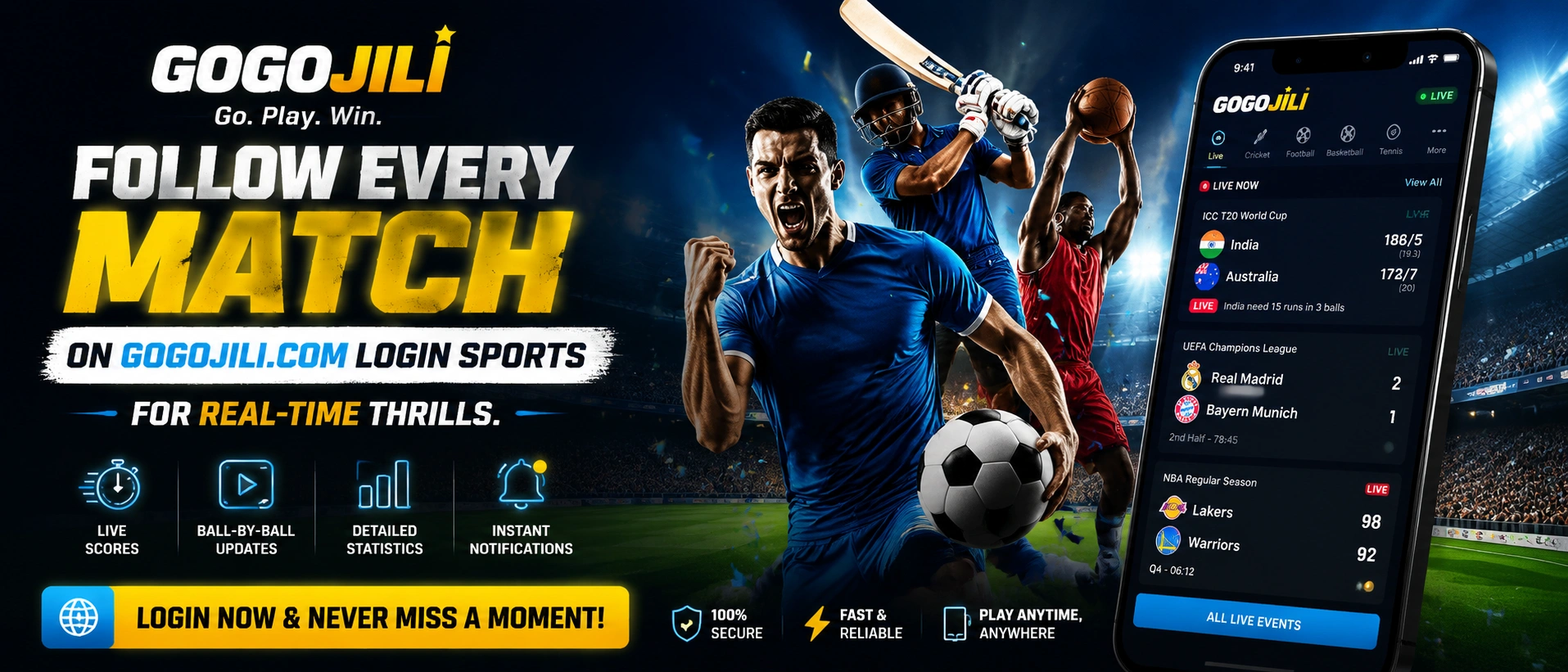 GOGOJILI mobile sports visual